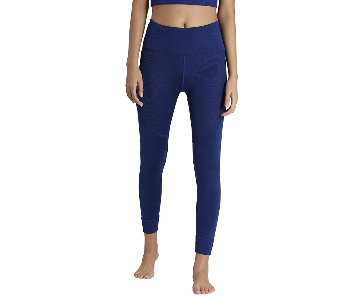 PUMA Studio Rib High Waist 7/8 Tigh - Mallas Deporte Mujer