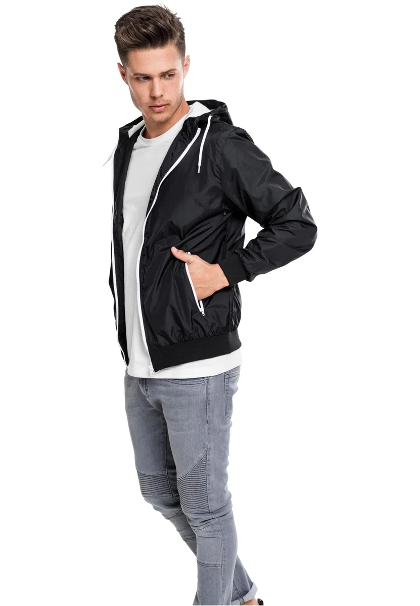 Urban Classics Contrast Windrunner Rasta (TB147)