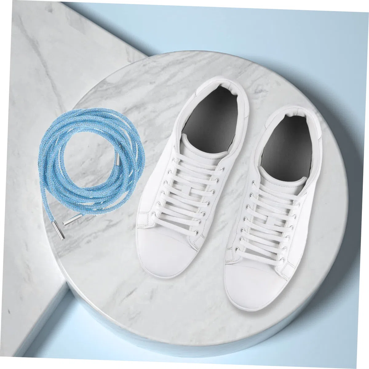 2pares Cuerda De Zapato De Cristales De Brillo Para Calzado Decoración Elegante Para Zapatillas y Calzado Casual De Para