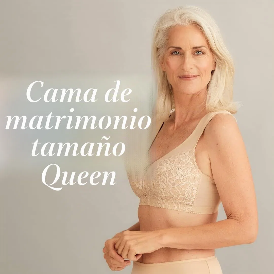 Miss Mary Queen Sujetador sin Aros con sujeción cómoda para Uso Diario