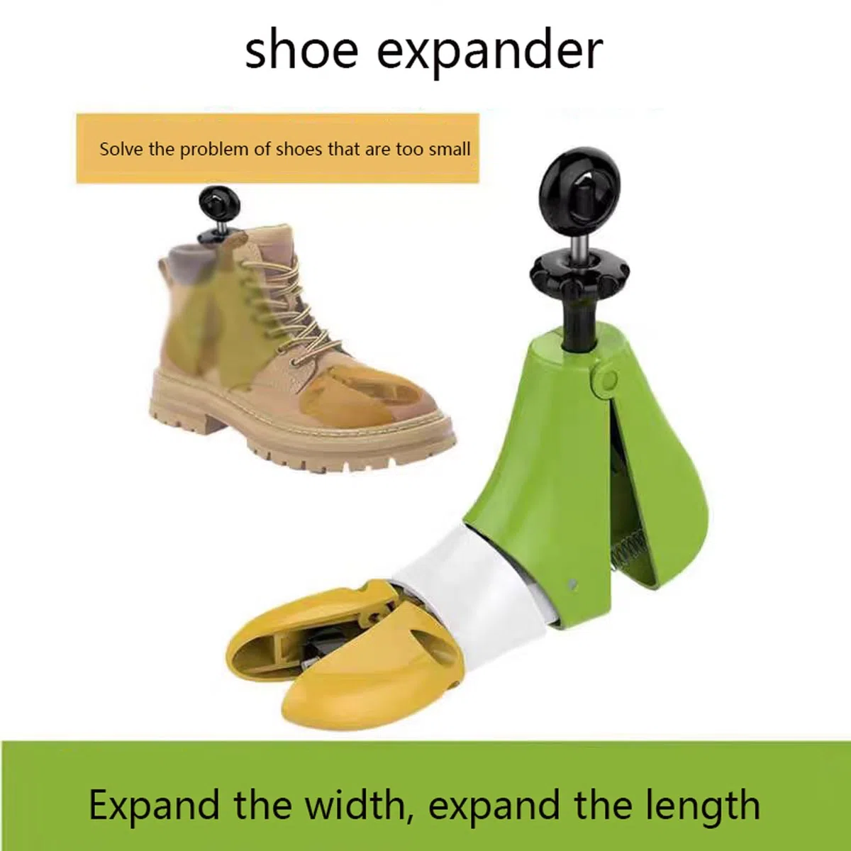 REVAHI Camilla De Zapatos, expansor de zapatos ajustable en 4 direcciones, Estirador de zapatos para hombres y mujeres