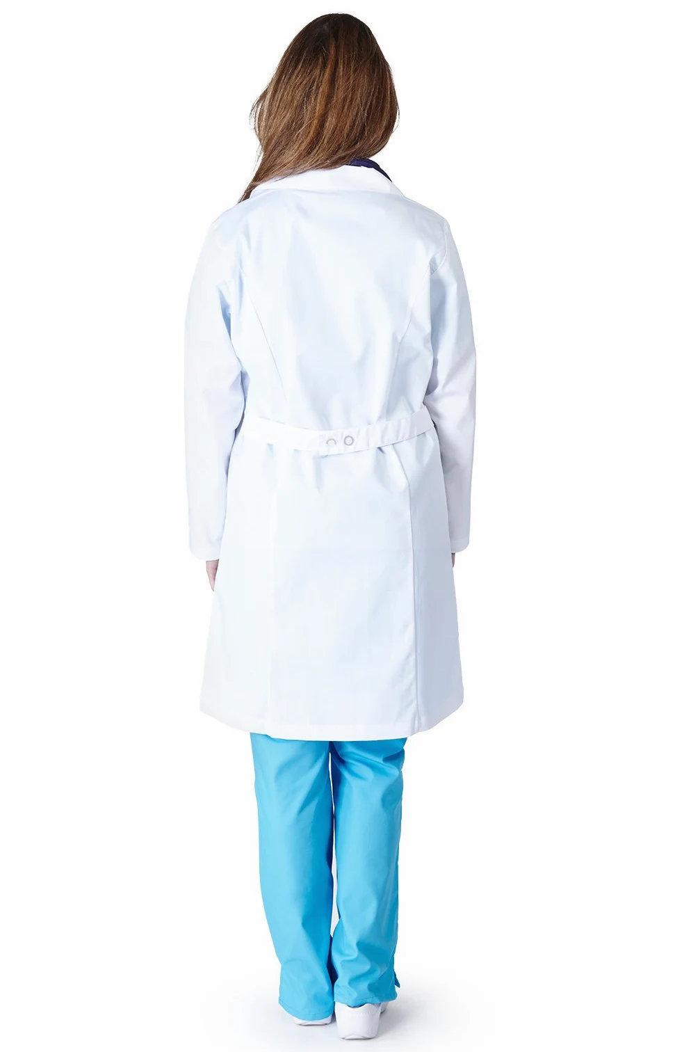 Natural Uniforms - Abrigo de laboratorio para mujer, 41 pulgadas - Blanco - XX-Large