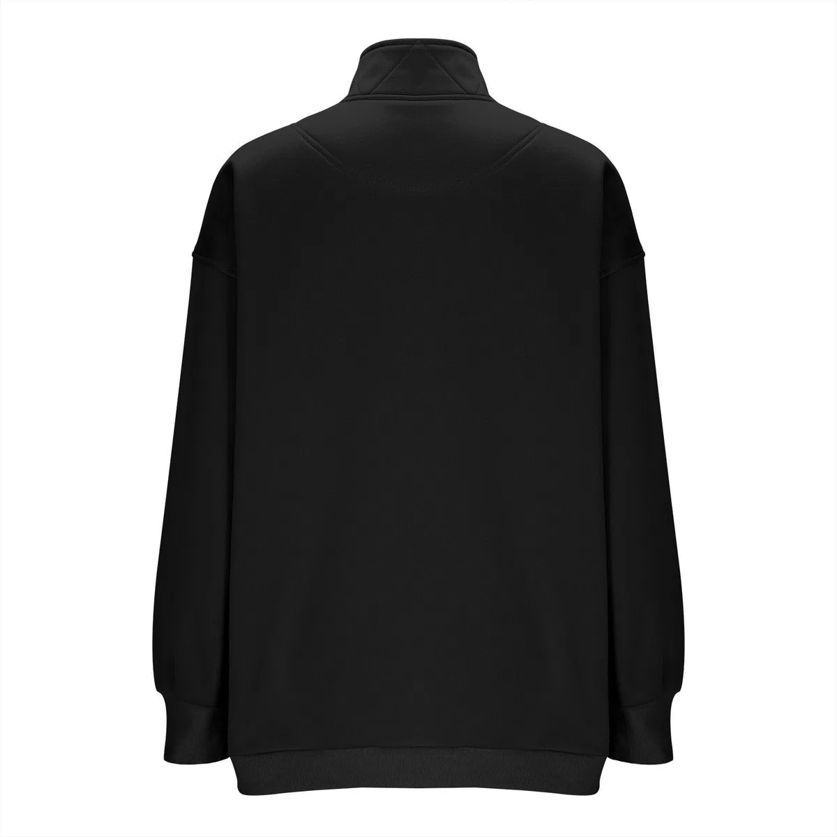 Sudadera Informal de Manga Larga con Cuello Redondo y Botones de Color Liso, Holgada, Suave y cómoda para Uso Diario.