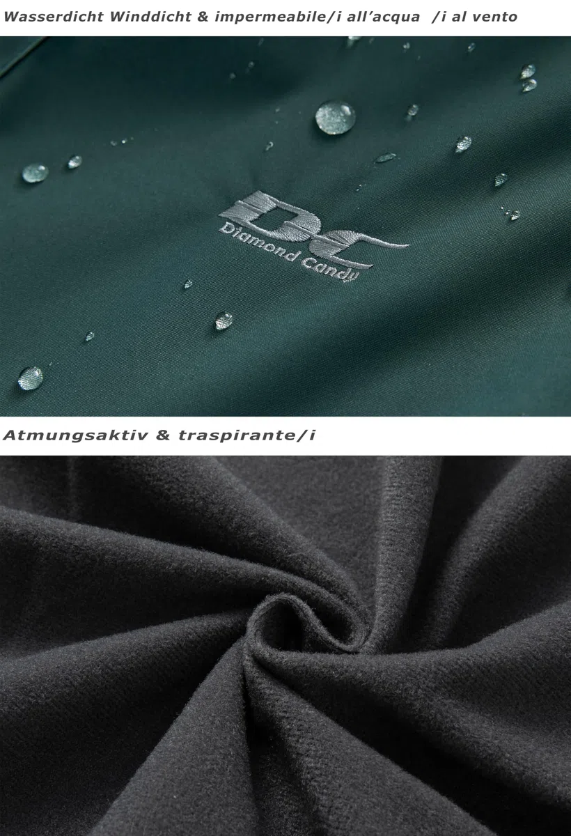 chaqueta impermeable mujer chaqueta chubasquero ligera de softshell cortavientos chaqueta lluvia con capucha