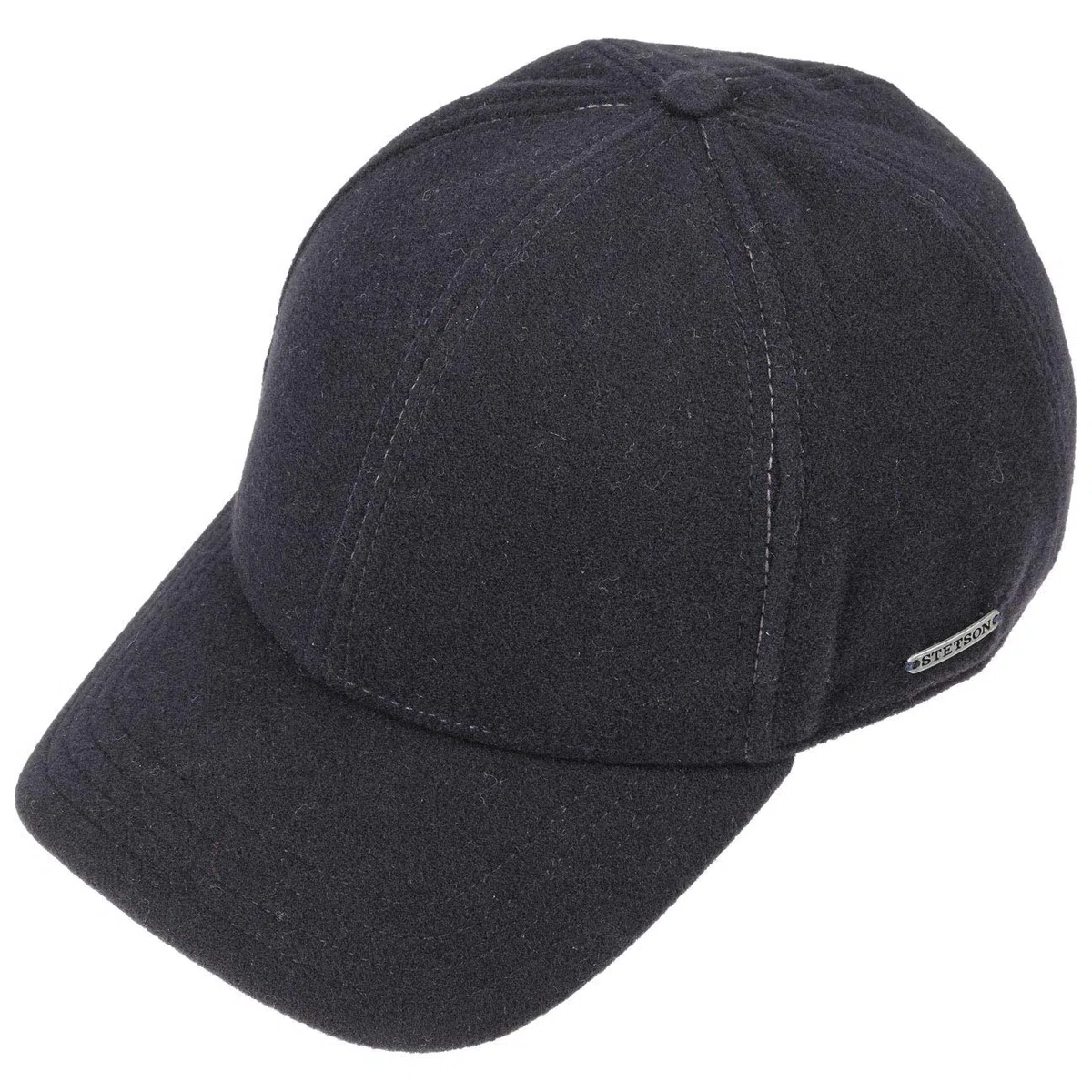 Stetson Gorra de Béisbol con Orejeras Vaby con Cachemira, Hombre - con Visera y Protector de Cuello - con Orejeras - Gorra de Lana otoño/Invierno