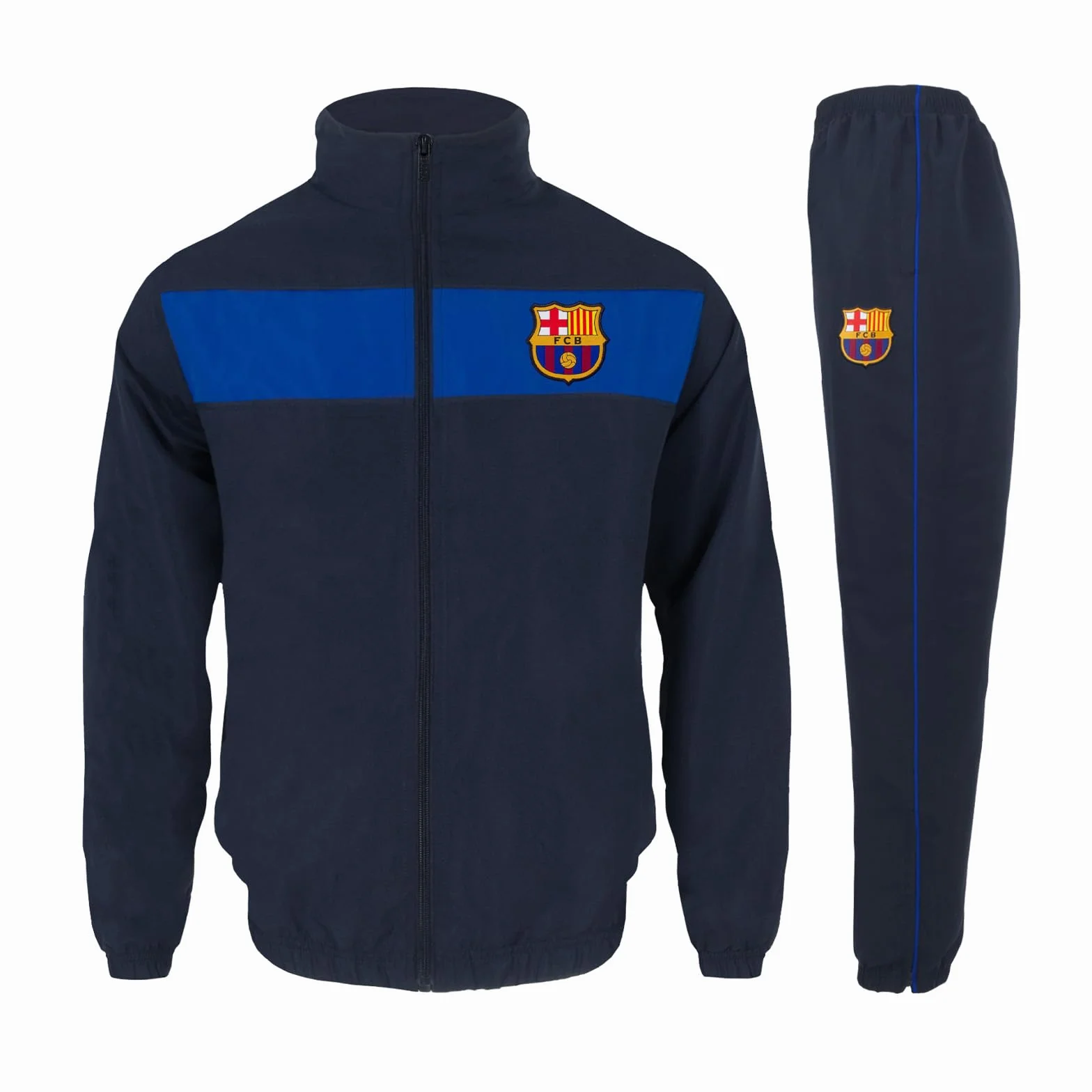 FC Barcelona - Chándal oficial para hombre - Chaqueta y pantalón largos