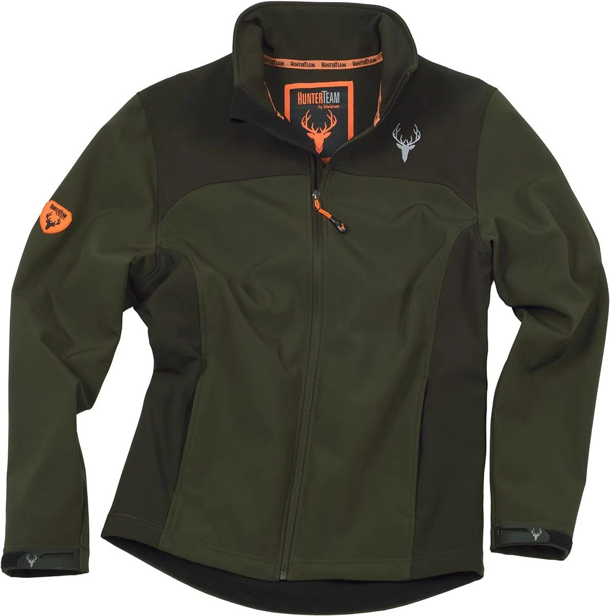Work Team Cazadora Caza y Pesca workshell, Softshell con Dos Bolsillos Laterales, combinada. Hombre