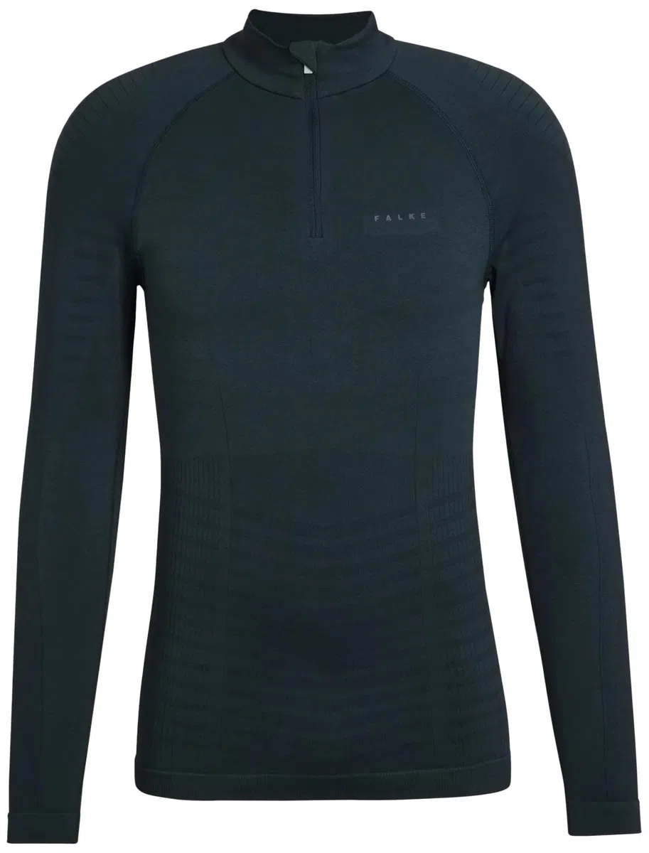 Falke Maximum Warm High Zip Neck M L/S SH Hilo Funcional Secado Rápido Capa de Base Superior Hombre (Pack de 1)