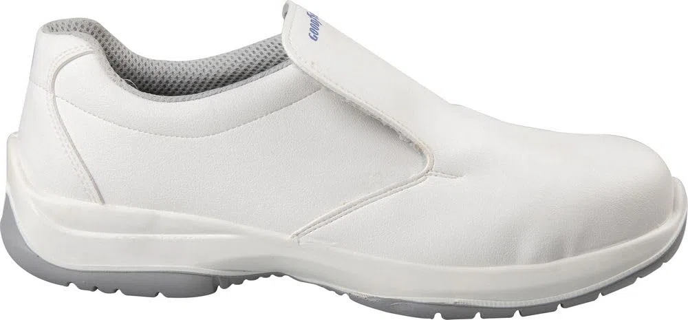 Goodyear Zapatos De Seguridad Sin Cordones S2 Sin Metal, Blancos, Número 43