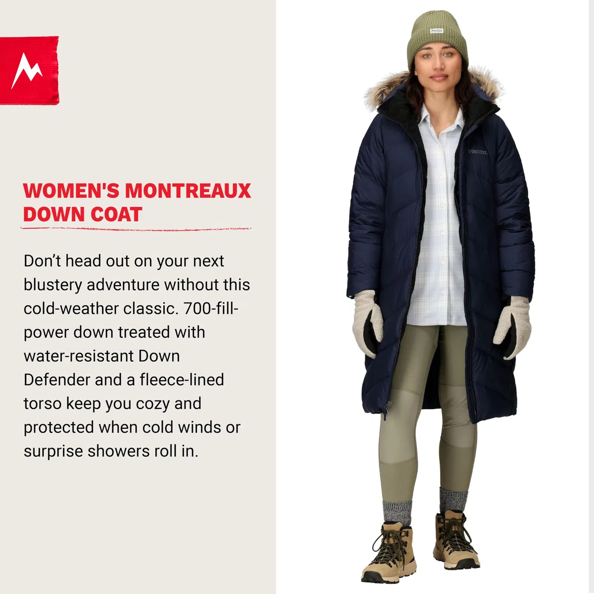 Marmot Wm's Montreaux Coat Chaqueta de plumas aislante ligera Mujer (Pack de 1)