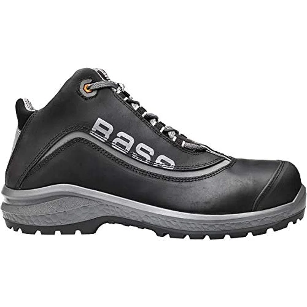 BASE Protection Be-Free Top S3 SRC Zapato de Seguridad, Talla: 50, Color: Negro/Gris, B0873BKG50