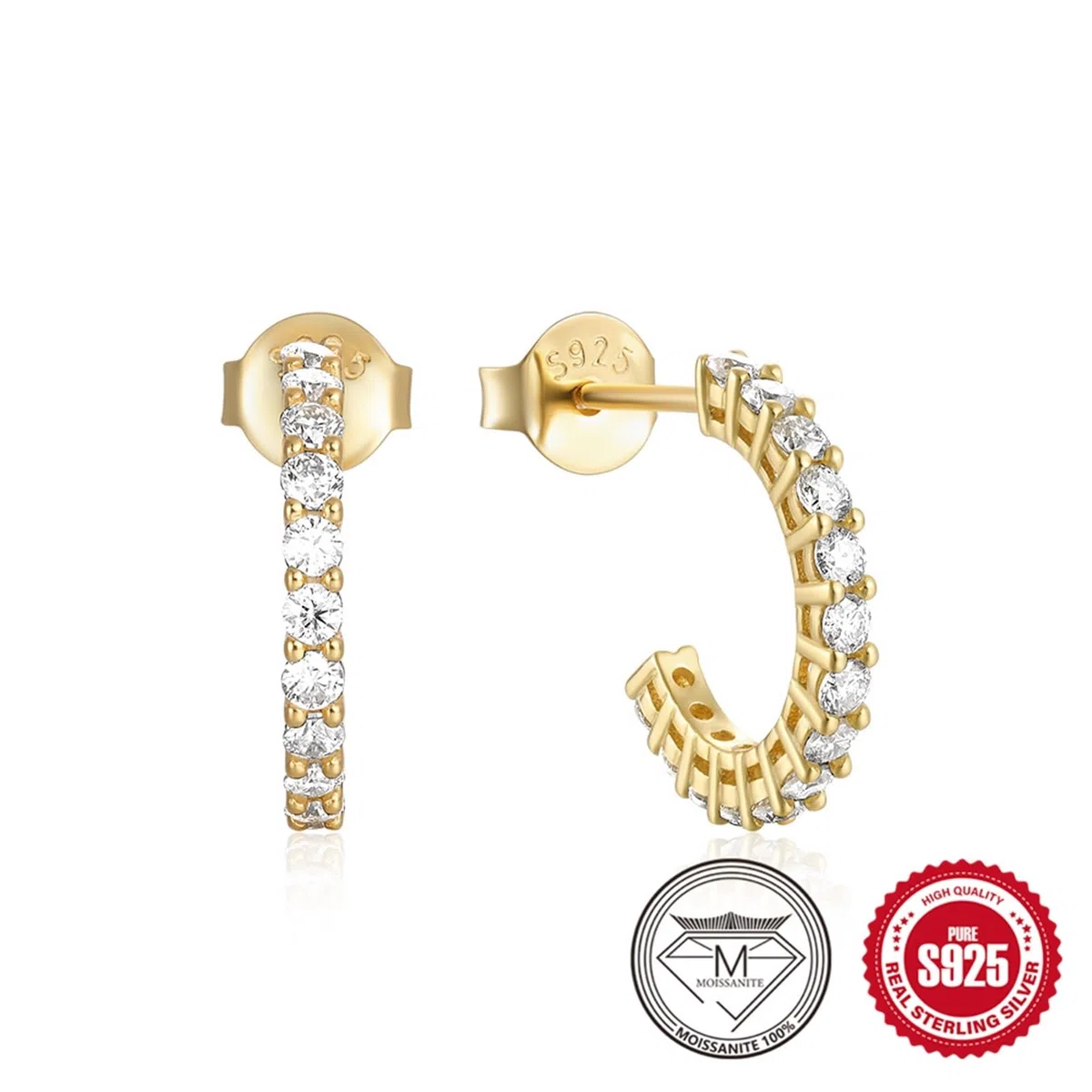 Pendientes para aniversario de boda, pendientes de aro de plata 925 para mujer, uso diario, festivo, elegante, regalo para fiestas de cumpleaños, otoño, dulzura