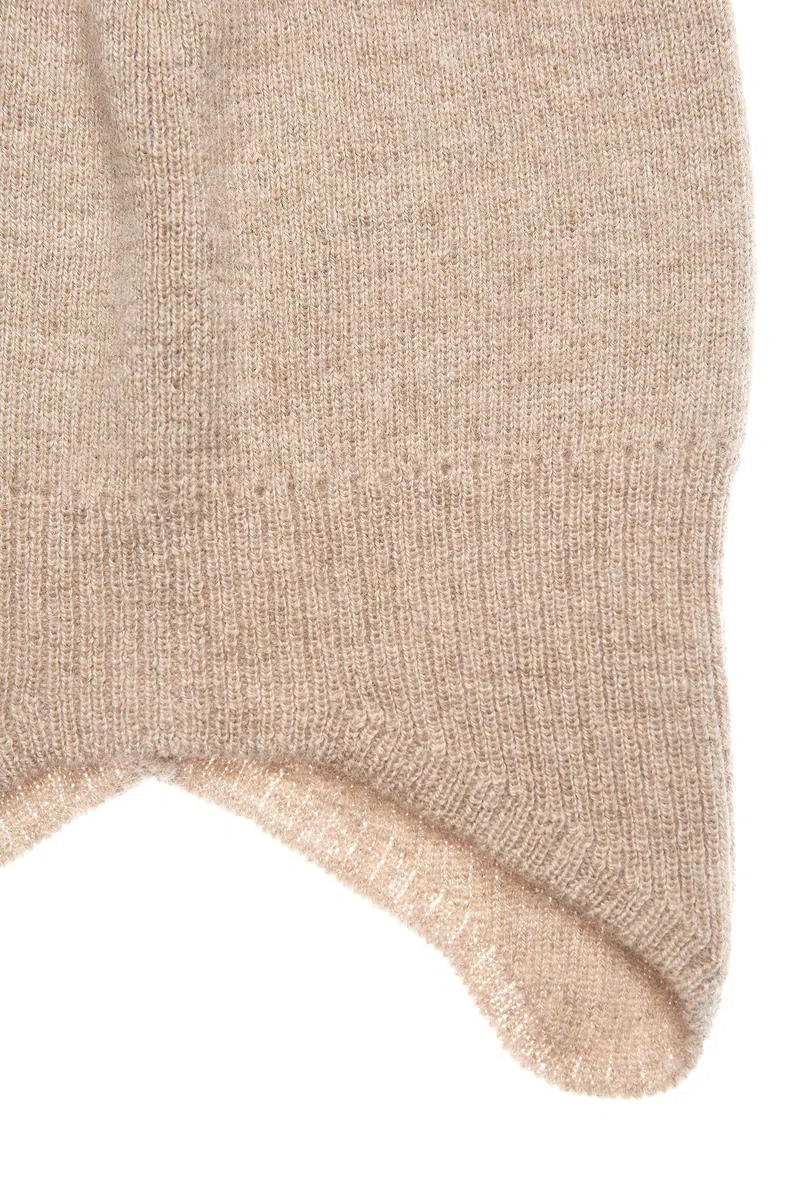 Gorro infantil de punto de una sola capa de lana de merino y cachemira para niños pequeños, gorro supersuave y cálido para niños y niñas de 3 a 8 años, gorro de invierno para niños en color