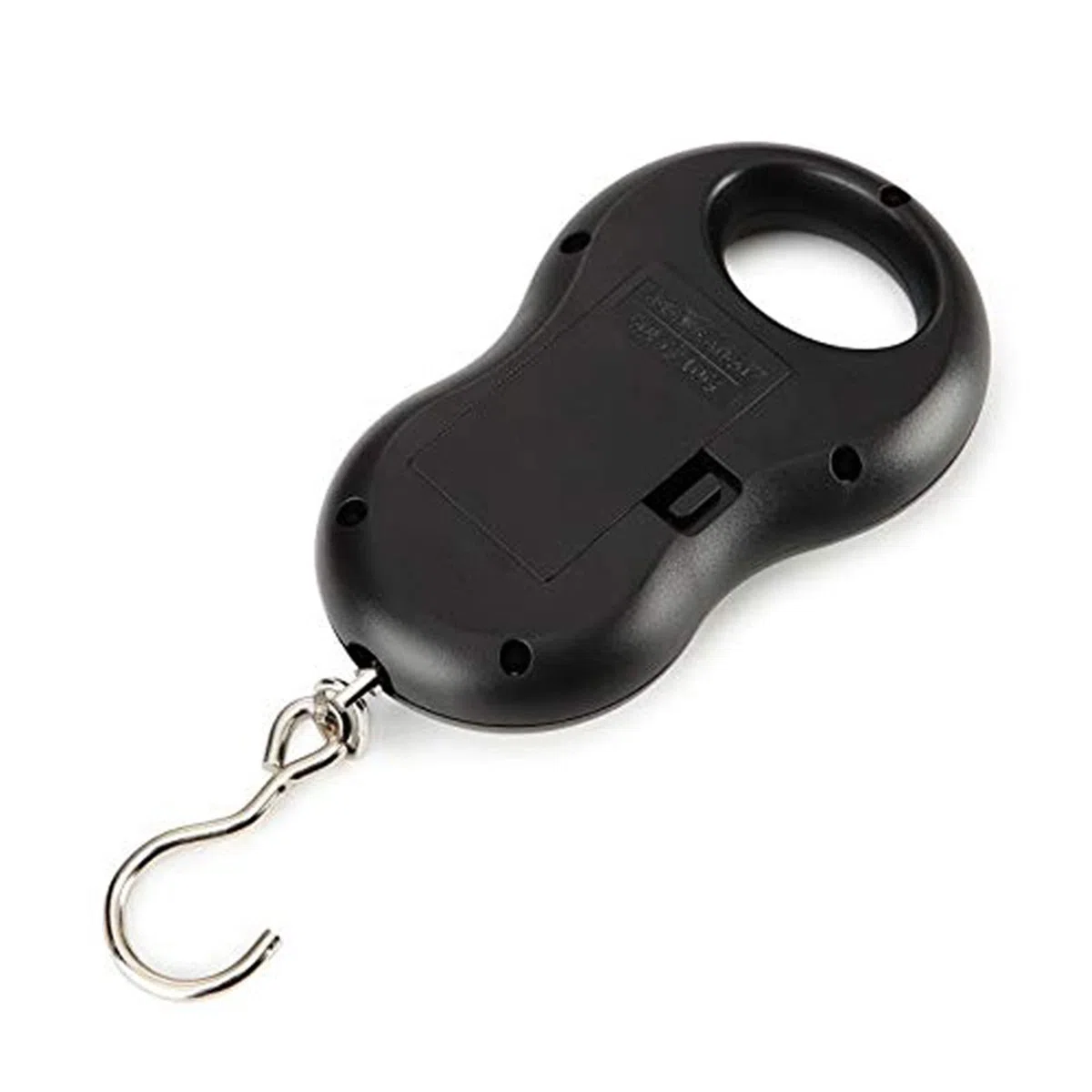 szc Balanzas for Peso Corporal Portátil 50Kg 10g Balanza Colgante Balanza Digital Retroiluminación Pesos de Pesca Electrónicos Balanza de Bolsillo 40kg 100g Balanzas de Equipaje Negro Básculas