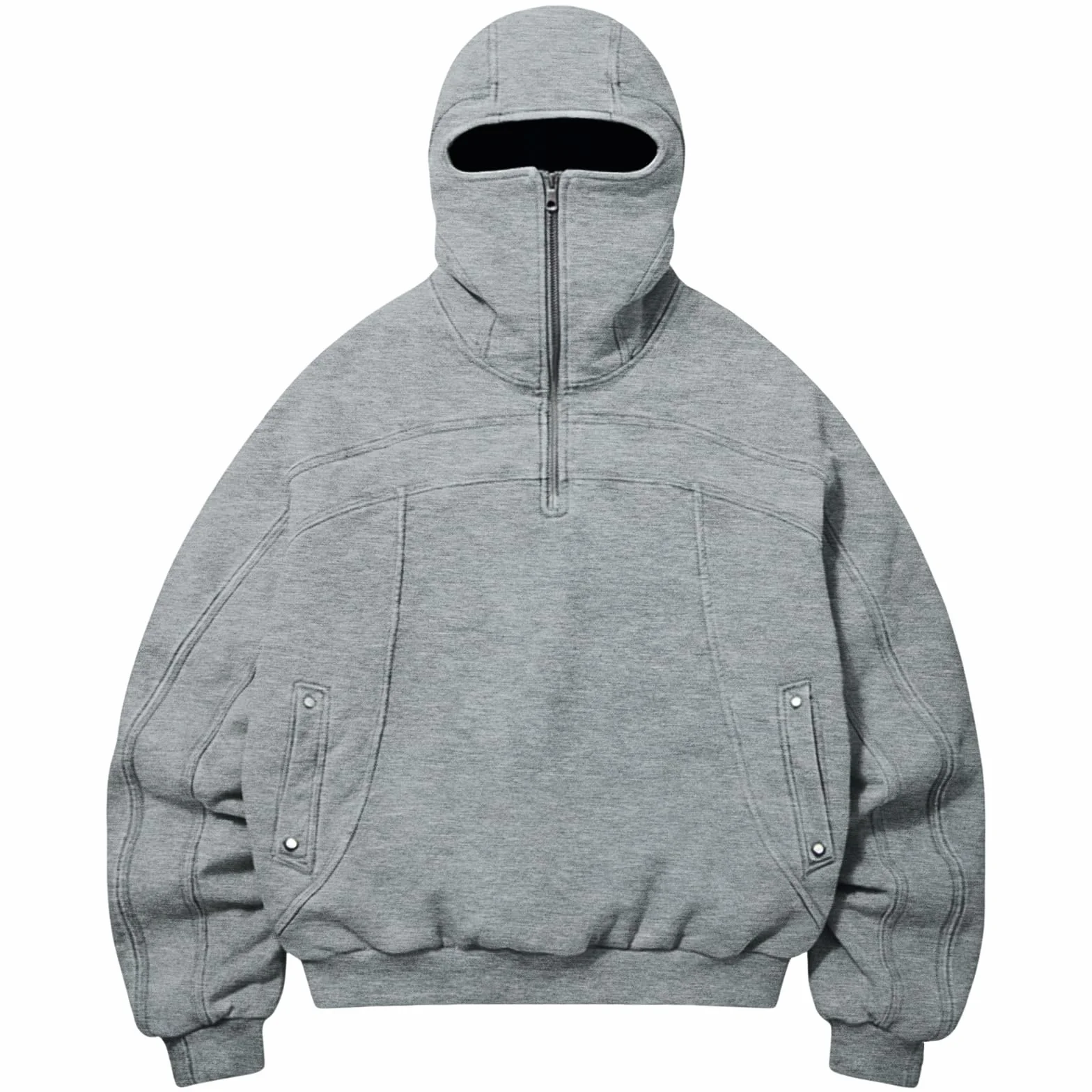Sudadera con Capucha para Hombre Sudaderas con Capucha Y Cremallera Forro Polar Cremallera Y Bolsillo Sudadera para Hombre Pasamontañas