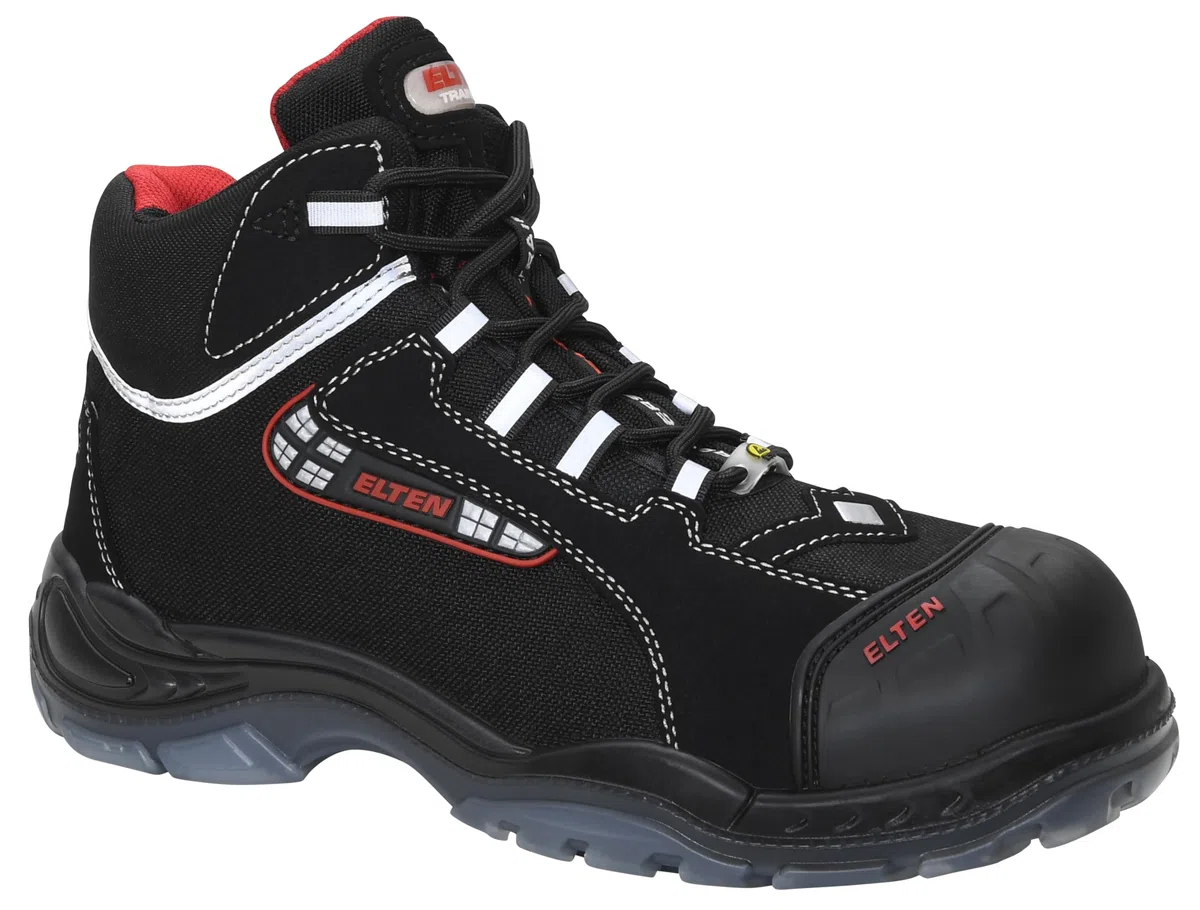 Elten ELTEN SANDER Pro ESD S3, Zapatos de seguridad, Negro/Gris, 46