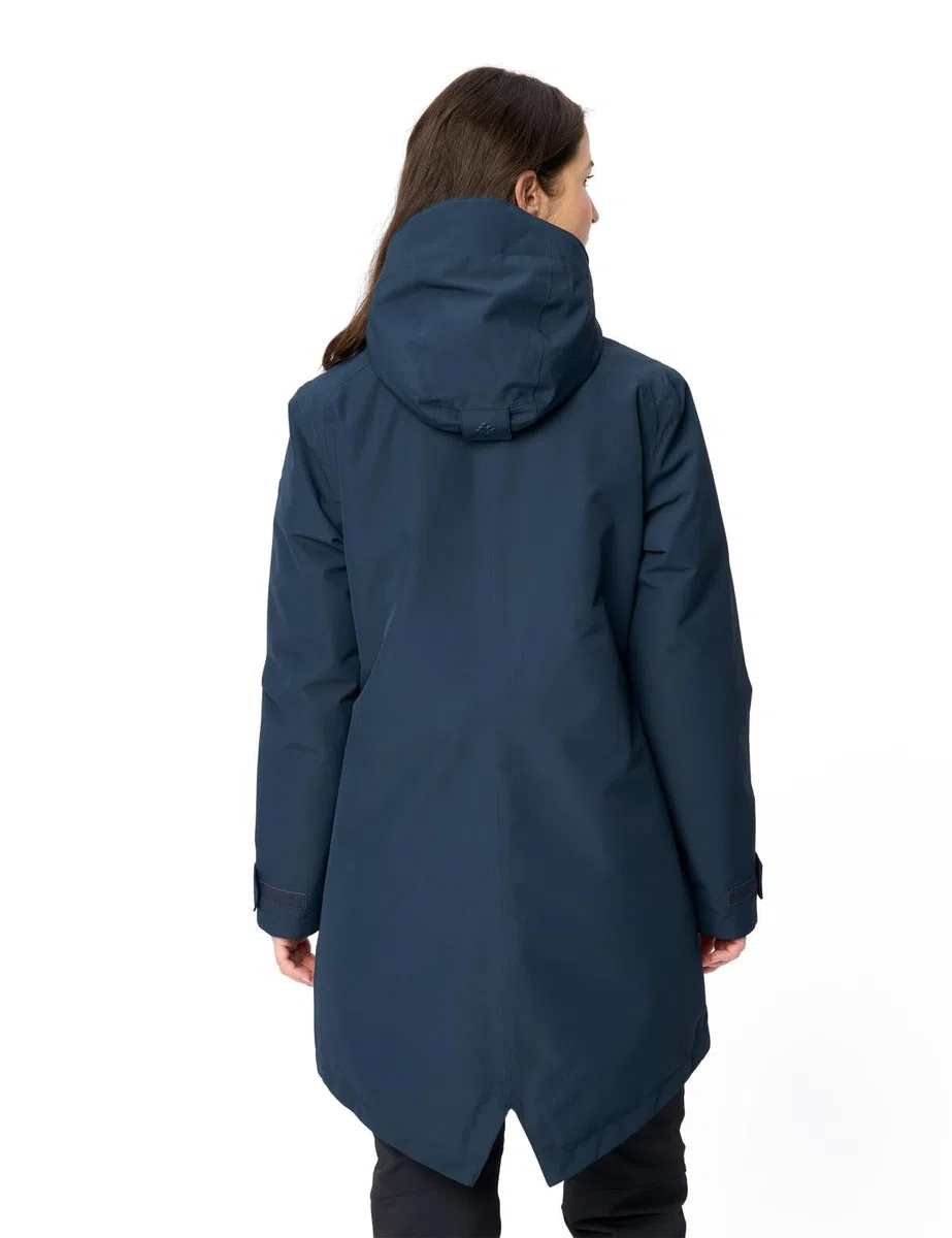 VAUDE Women's Skomer - Parka de invierno para mujer, impermeable, cortavientos y transpirable