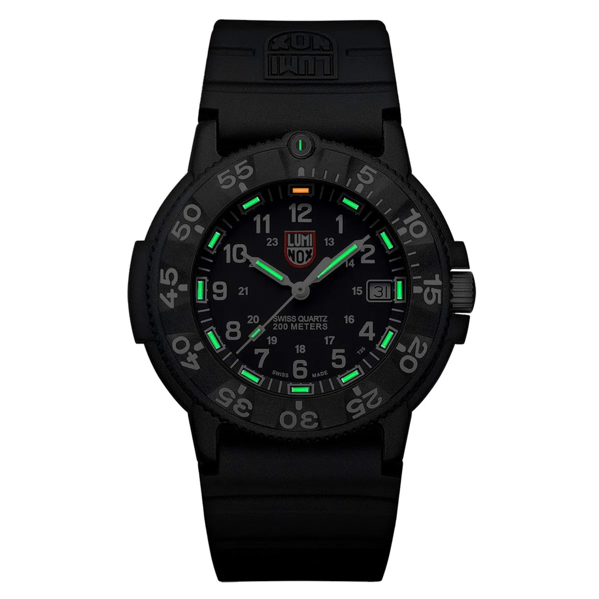 Luminox - Original Navy Seal - Reloj de buceo militar para hombre - Función de fecha - Resistente al agua hasta 200 m - Relojes para hombre - Fabricado en Suiza