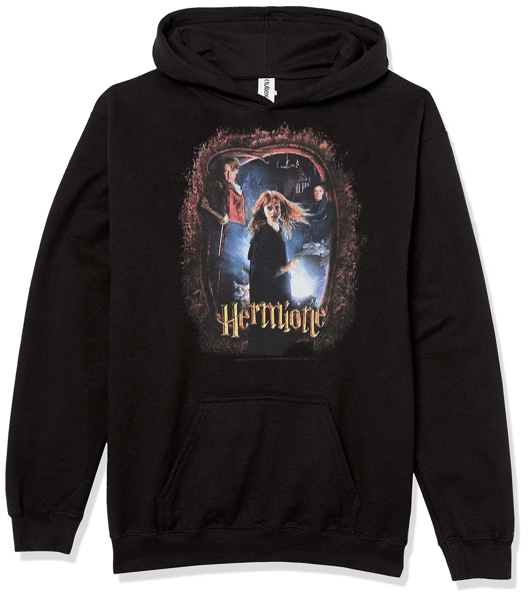 Harry Potter Kids Chamber Hermione Banner - Sudadera con capucha para jóvenes
