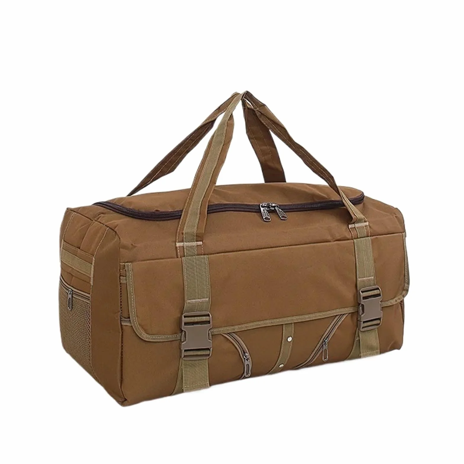 Bolsa de Viaje Equipaje de Mano Bolsos de Viaje for Hombres Bolsos de Lona for Hombres Bolso de Viaje de Gran Capacidad Bolso Impermeable for Vacaciones de Fin de Semana(Green)