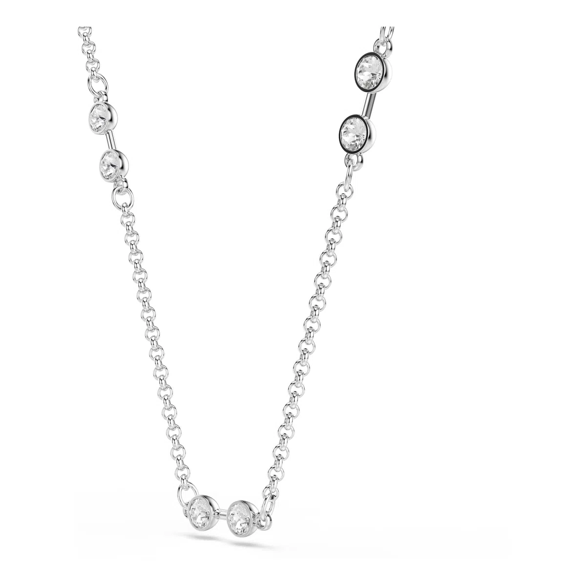 Swarovski Remix Collezione Collana, Taglio rotondo, Bianco