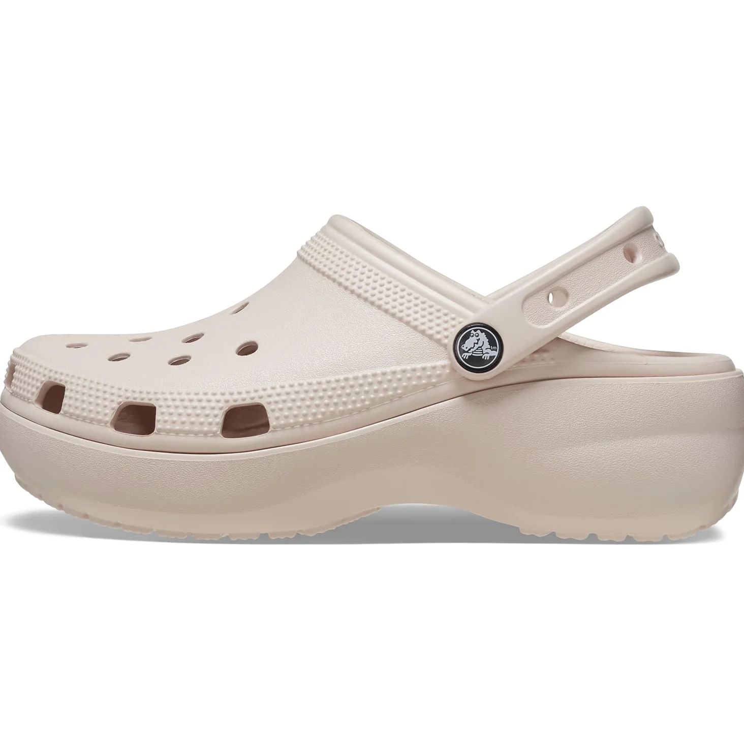 Crocs Women's Classic Platform Clog 38-39 EU Quartz