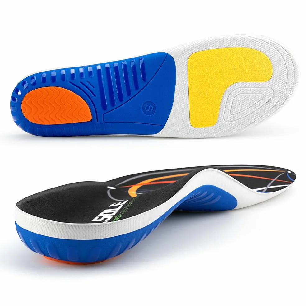 Valsole Plantillas ortopédicas para fascitis plantar, para pies planos, para mujeres y hombres, botas de trabajo resistentes para estar de pie todo el día (L: 300 mm (hombre 10-11.5/mujer 11-12.5)