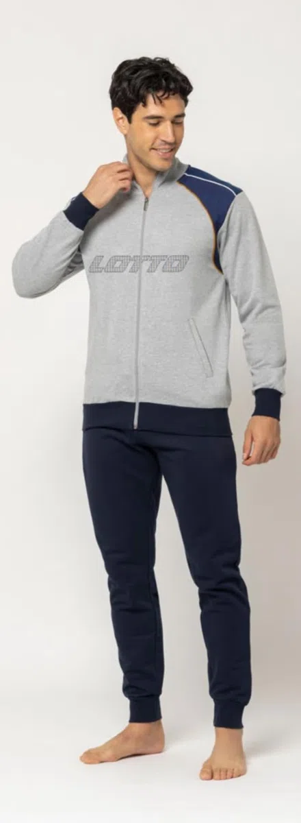 Lotto - Chándal de felpa perchada para hombre y niño (varios modelos), chándal deportivo de algodón afelpado