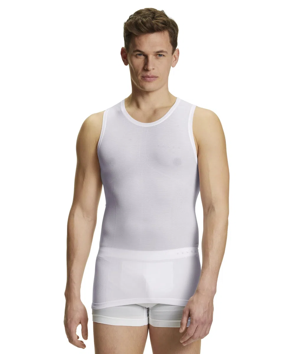 Falke Hombre Ultralight Cool Camiseta técnica Deportiva sin Manga Ropa con Efecto refrescante Ideal para climas cálidos Secado rápido Transpirable sostenible Hilo Funcional 1 Pieza