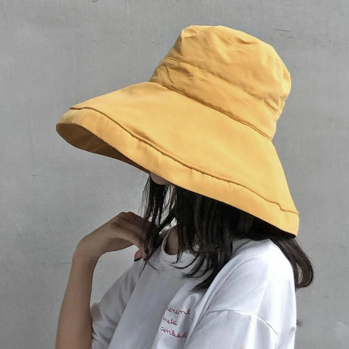 Sombrero de pescador de primavera y verano para mujer, sombrero de pescador plegable para mujer, sombrero de viaje