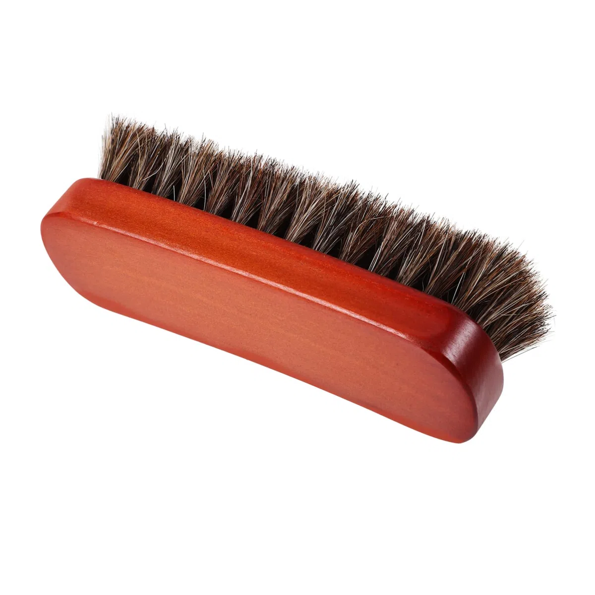 5piezas Cepillo De Limpieza Multiusos De Madera y Pelo De Caballo Herramienta para Pulir Zapatos para Cuidado De Calzado y Accesorios