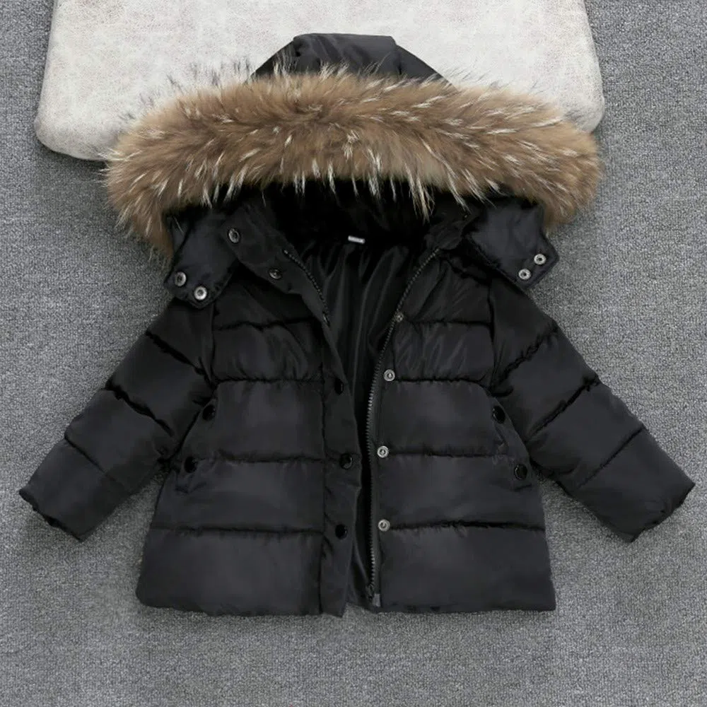 Abrigo cálido para niños, Chaqueta de Invierno, Ropa de otoño, Ropa de bebé para niños y niñas, Conjuntos y Conjuntos para niños