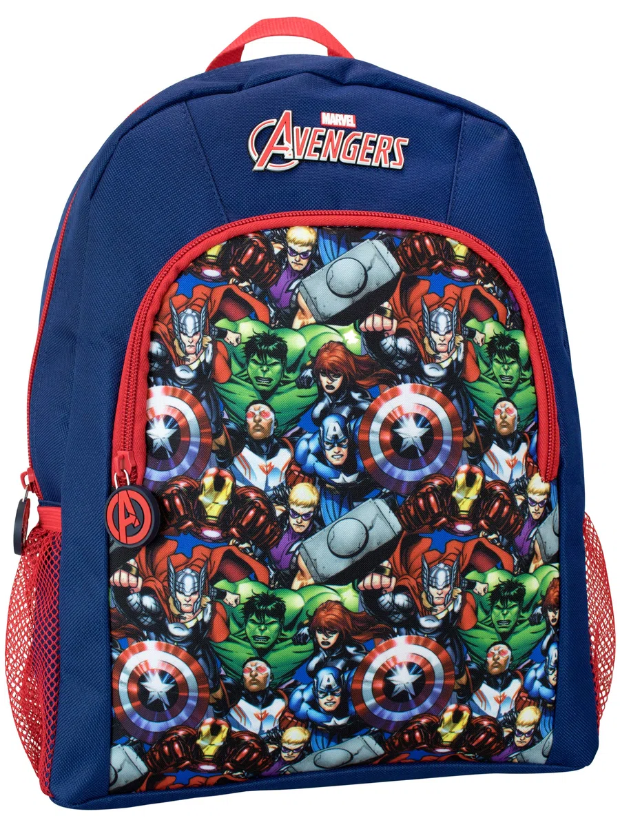 Marvel Mochila Mochila Vengadores | Mochila Escolar Niño | Superheroes | Azul Una Talla