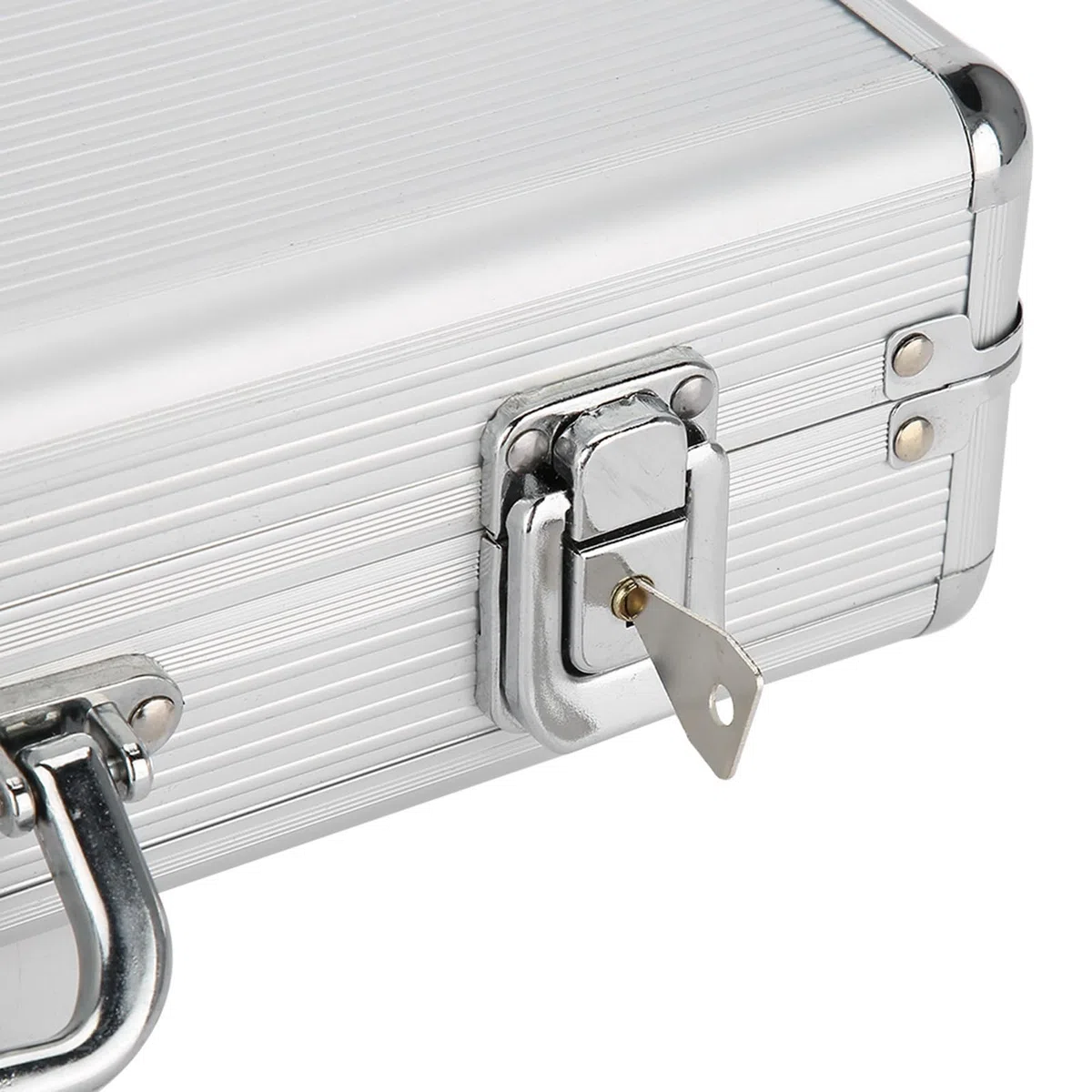 Caja de Almacenamiento de Relojes de Aleación de Aluminio de 24 Rejillas, Estuche Organizador Duradero y de Moda para Coleccionistas, Diseño Ecológico