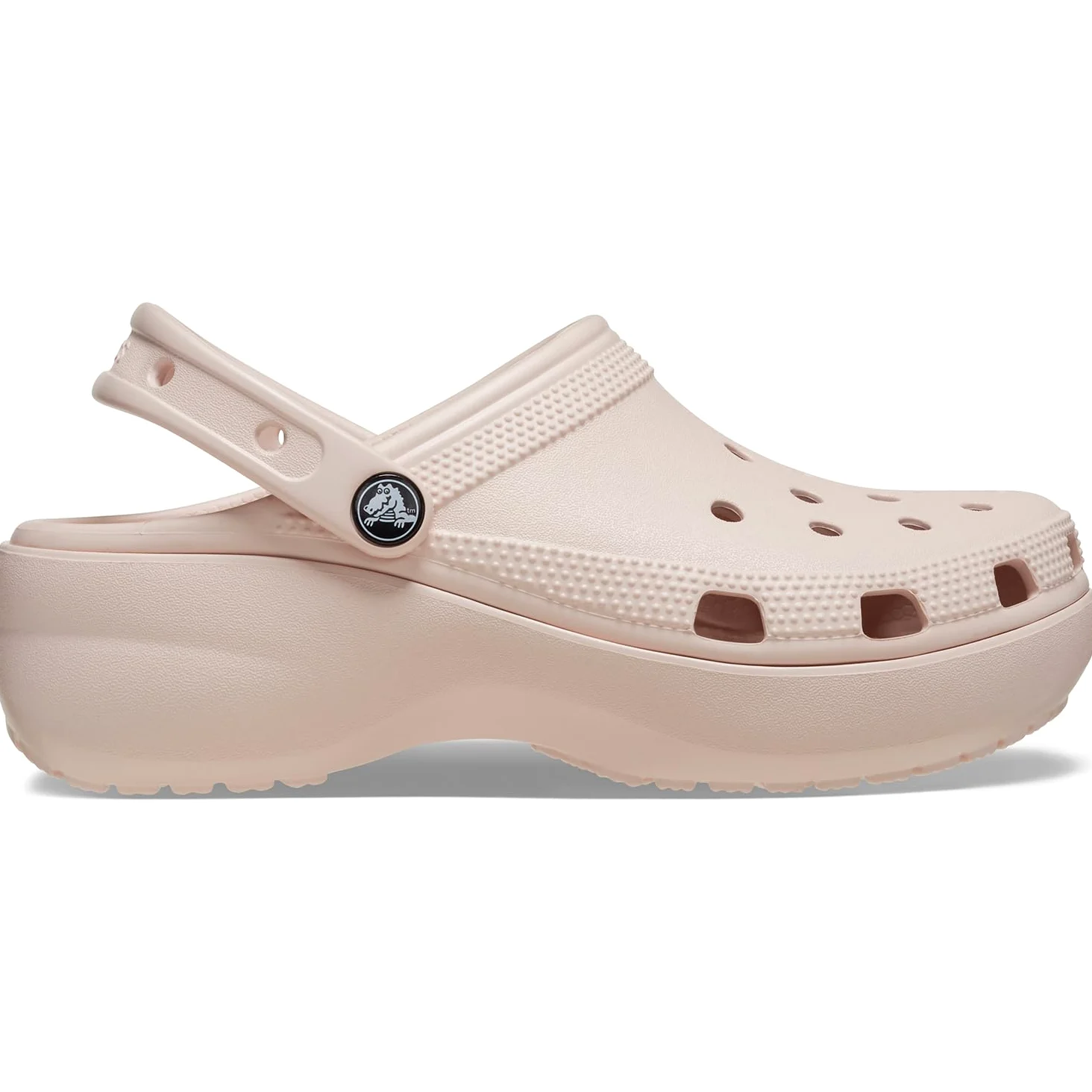 Crocs Women's Classic Platform Clog 38-39 EU Quartz