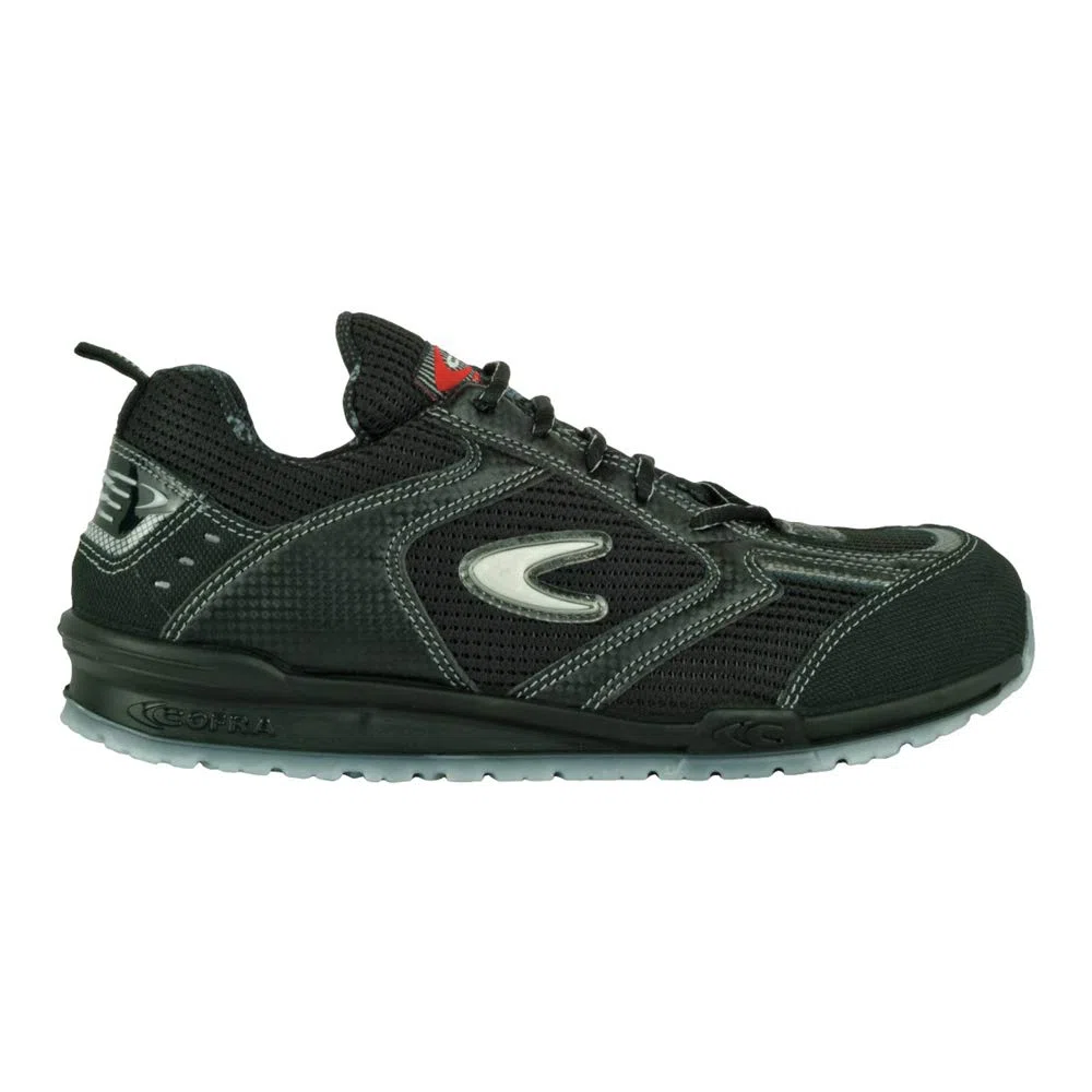 Cofra "Petri" Zapatillas de seguridad – talla 44, Negro 78450002.W44 S1 P SRC