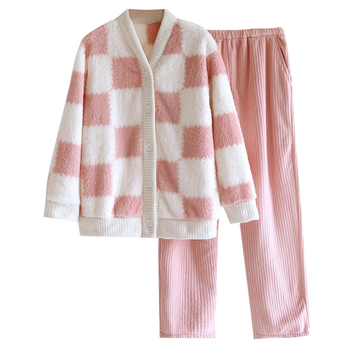 Pijamas Parejas A Juego Novios,Pijama De Franela CáLido Y Acogedor para Relajarse Y Dormir CóModamente En Casa.