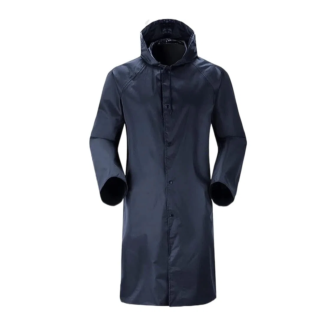 Chubasquero Impermeable Largo para Adultos Hombres Y Mujeres Trabajo Al Aire Libre Senderismo Poncho Impermeable Impermeable Ponchos De Lluvia Impermeables(XXL)