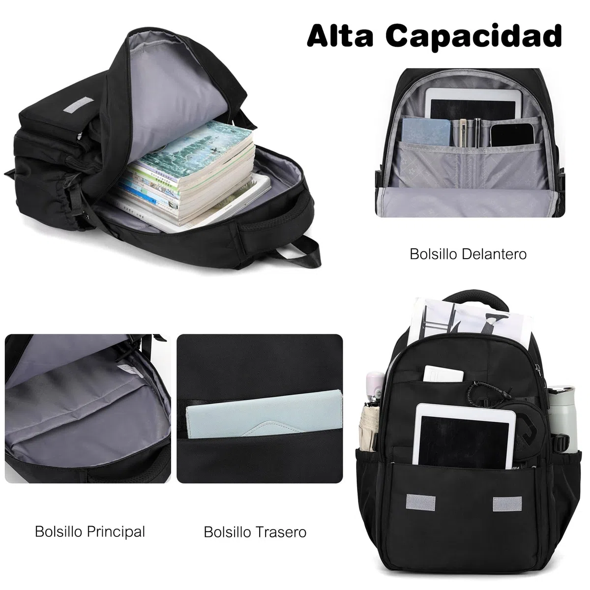 FANDARE Mochilas infantiles con monedero Mochila Escolar para Niños y Niñas de 8 a 17 Años Mochilas tipo casual 40L Bolsas escolares Estudiante Universitario Adolescentes marcha Bolsos mochila