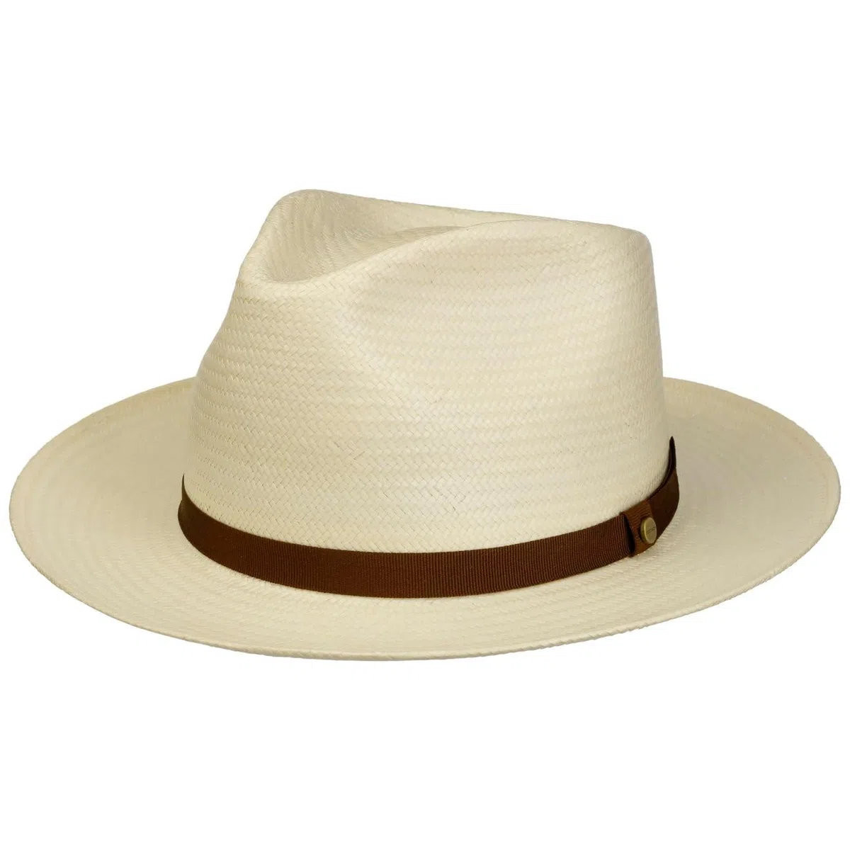 Stetson Fallkirk Sombrero Fedora Paja Toyo Proteccion UV 40 Unisex Primavera Verano