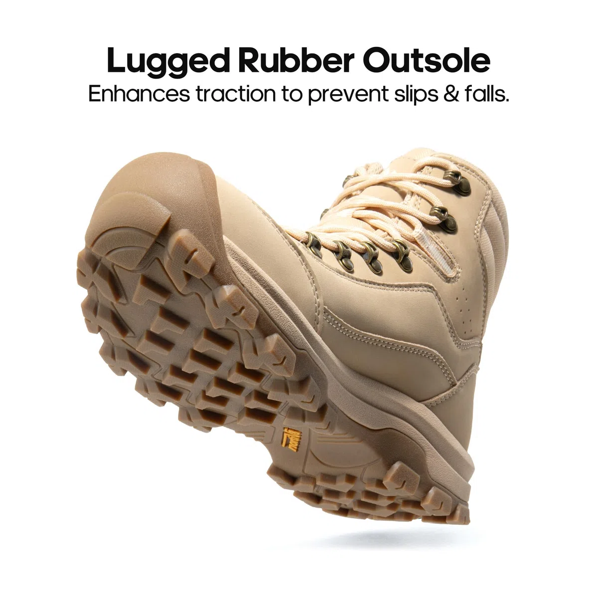 NORTIV 8 Botas Montaña Mujer Impermeables Zapatillas Trekking Antideslizantes con Puntera de Goma para Dedos para Senderismo Acampar