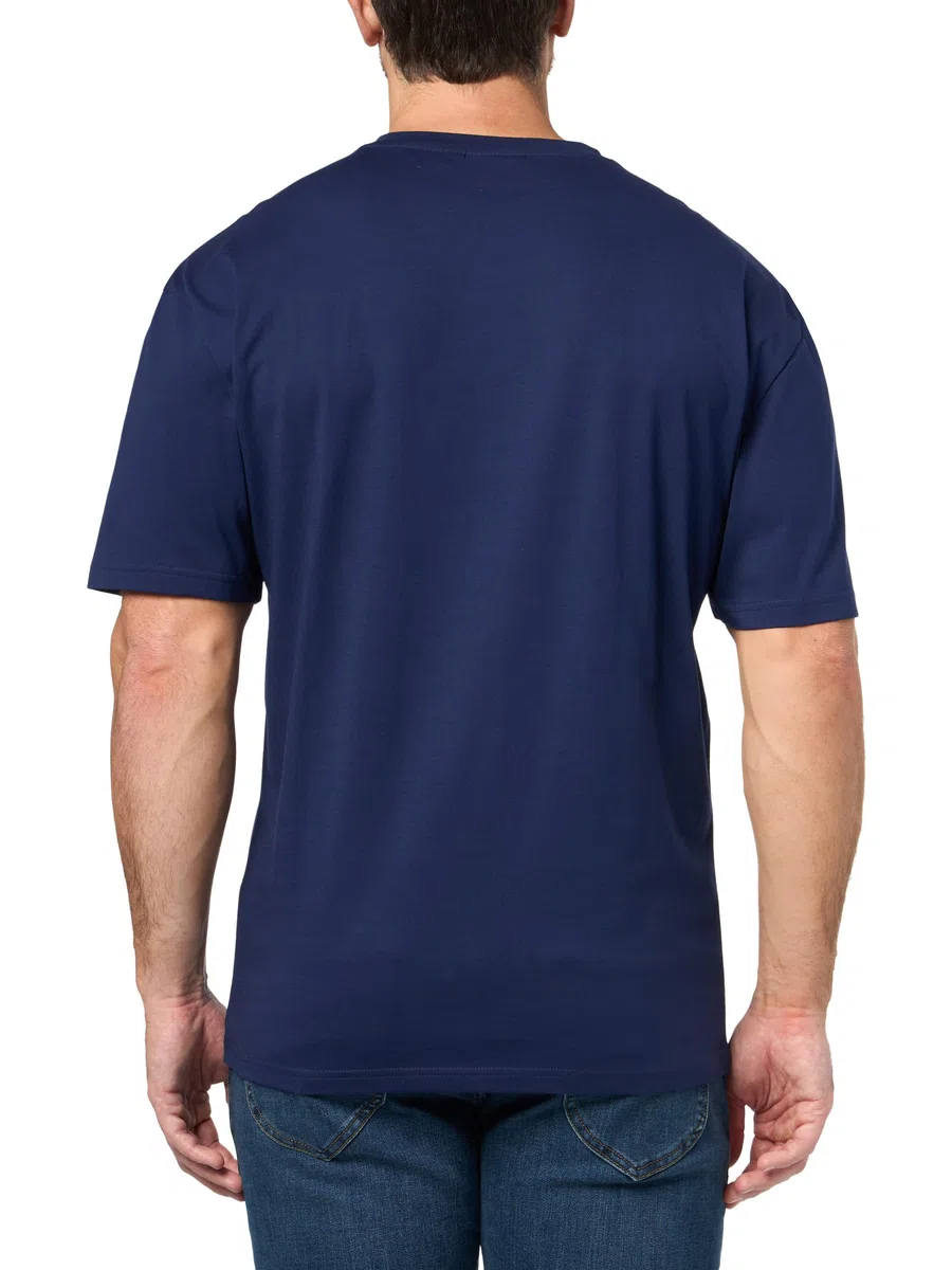 HUGO Vertical Logo Short Sleeve Swim Shirt Camisa de protección de Sarpullido Hombre (Pack de 1)