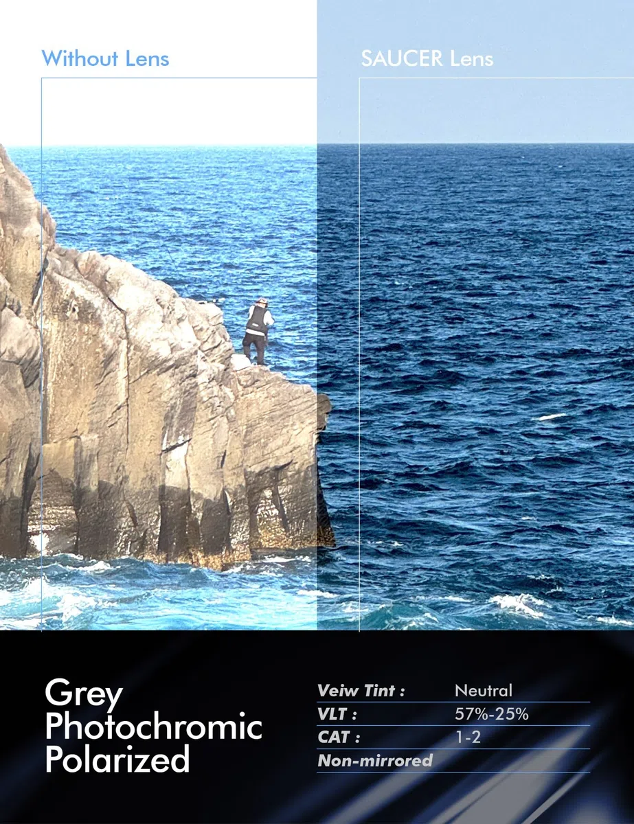 Saucer Lentes y almohadillas nasales de repuesto prémium para gafas Oakley Extender OX3249 de 58 mm, protección UV400, antiarañazos