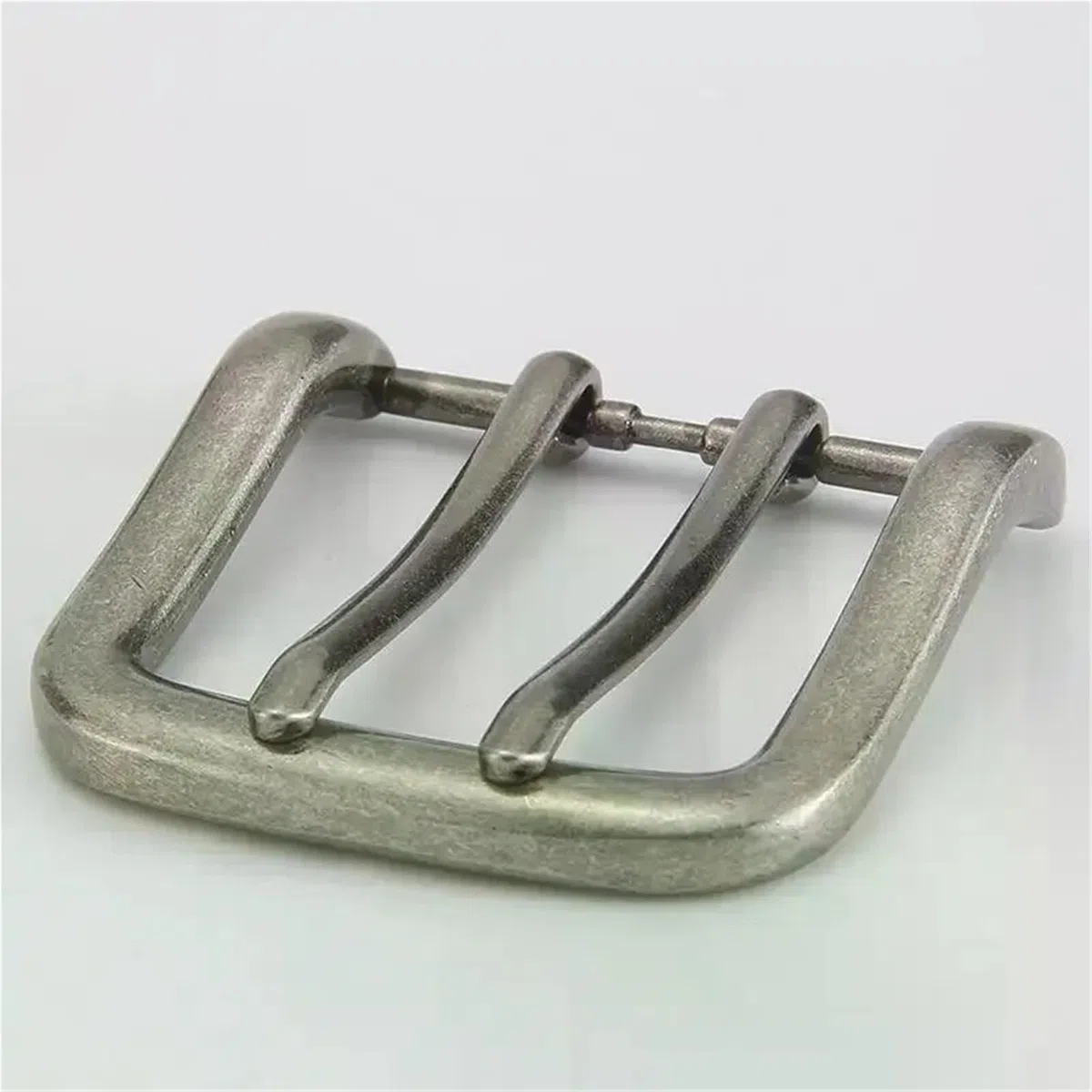 10piece 40mm Metal Belt Buckles para Cinturones | Double Pin Buckle End Bar Fit For 37mm-39mm Leather Belt Craft Parts