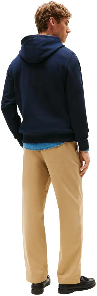 Tommy Hilfiger Essential Terry Hoody Mw0mw37235 Sudadera con Capucha Hombre