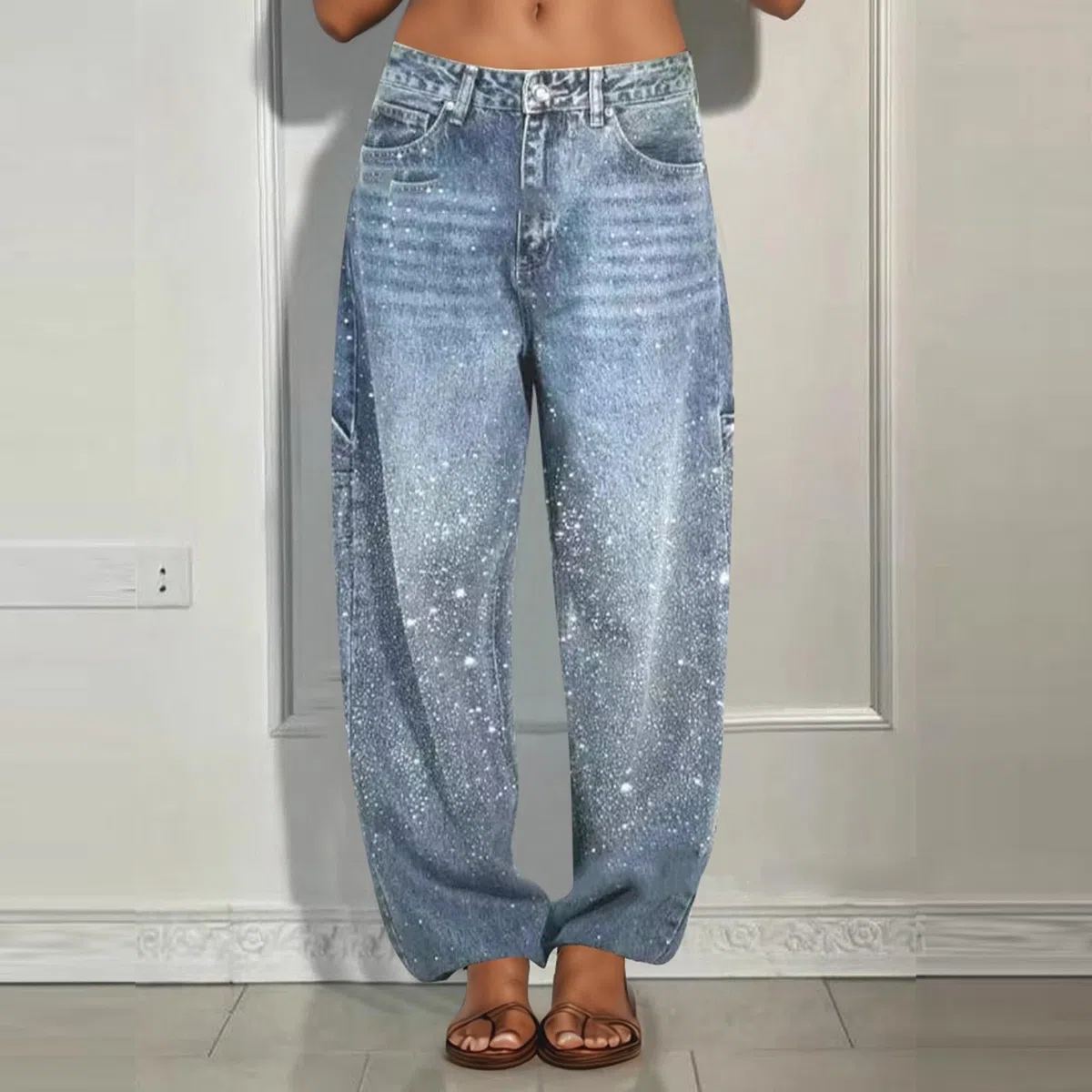 Ropa De Mujer Pantalones Y2K Jeans Baile Urbano Elasticos Vaqueros Vintage Talla Grande Tallas Grandes Anchos Cargo Push Up Wide Leg