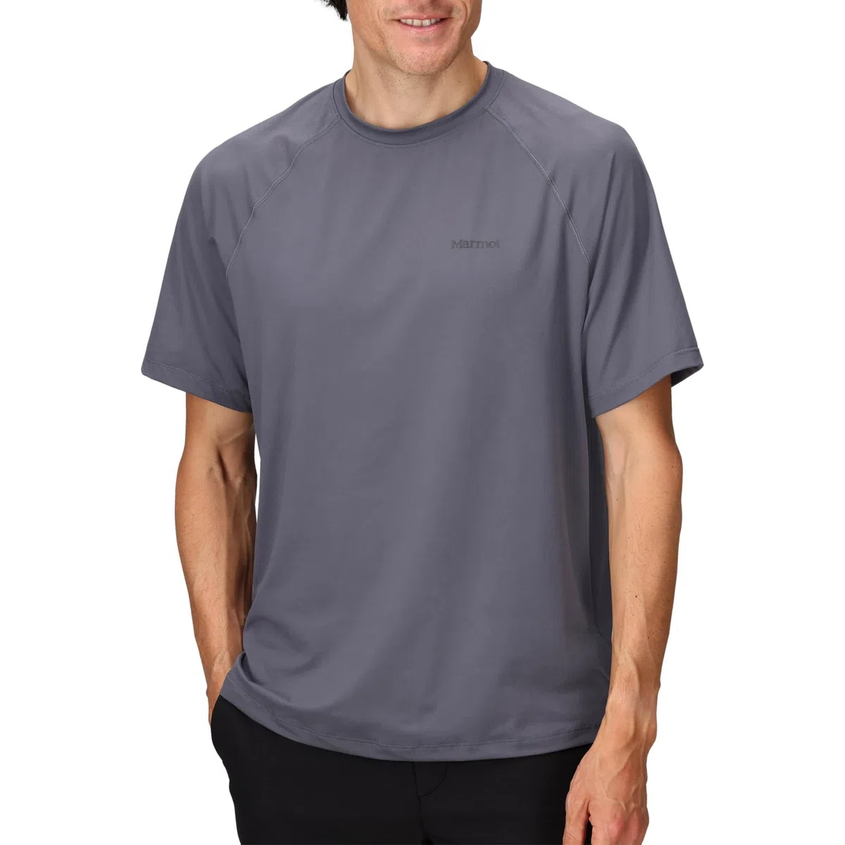 Marmot Windridge SS Camiseta Funcional Transpirable, Camiseta de Deporte Manga Corta, Camiseta de Fitness Secado rápido Hombre (Pack de 1)
