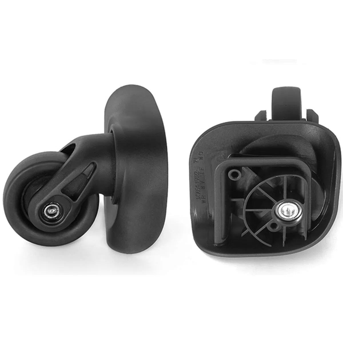Reemplazo de ruedas de equipaje, Ruedas for maletas, ruedas for equipaje, ruedas de plástico de repuesto for maletas de viaje con giro de 360 ​​grados, reparación de ruedas for maletas, reemplazo de r