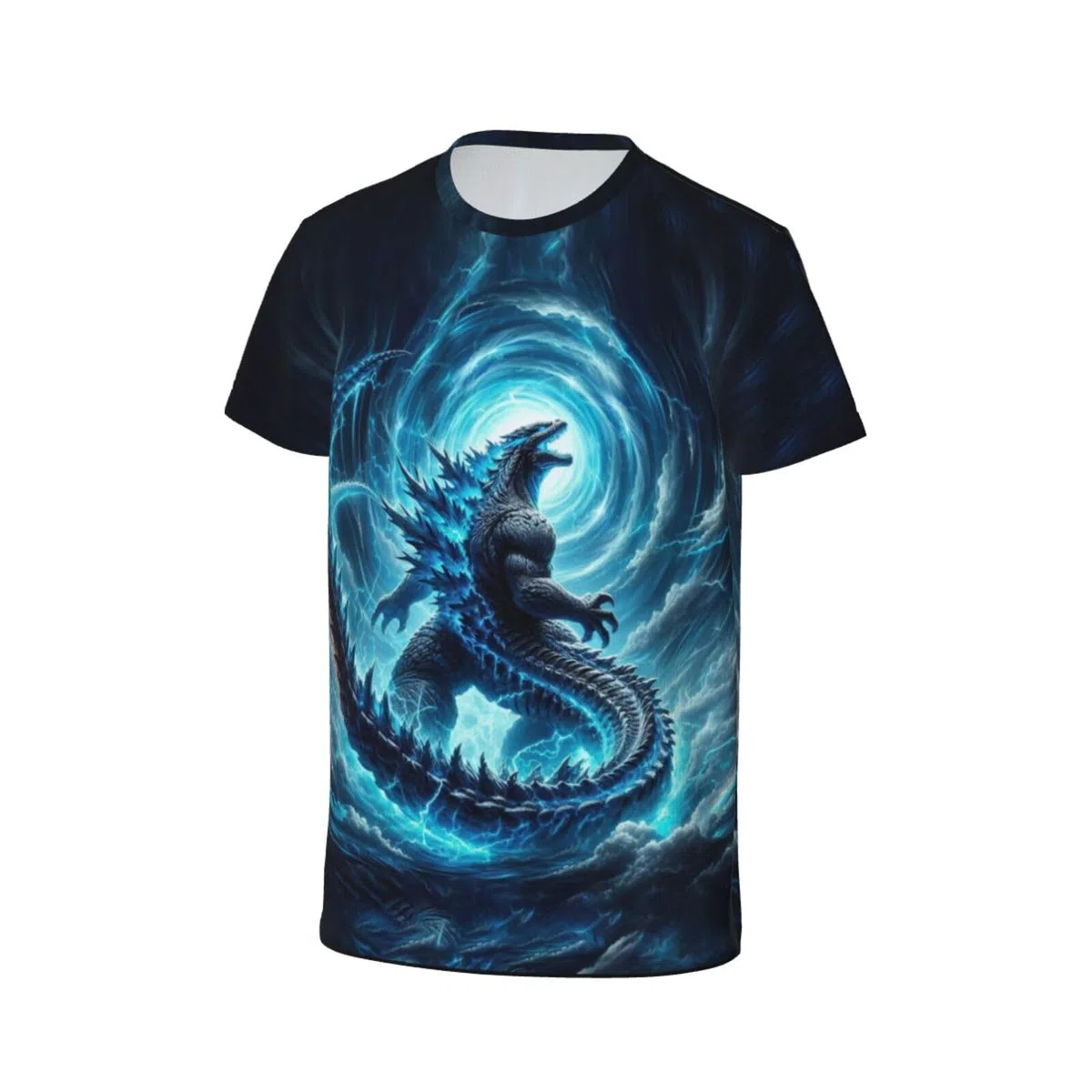 Camiseta de manga corta para niños con cuello redondo y estampado 3D de dibujos animados para jóvenes, niños, niñas, adolescentes de 6 a 16 años