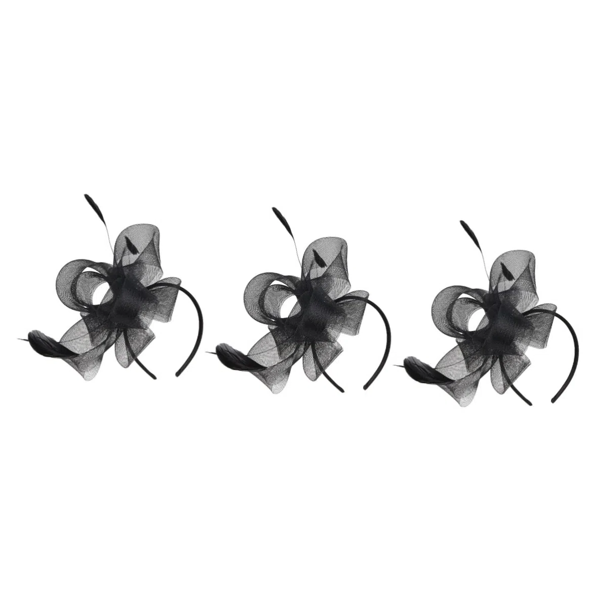 minkissy 3juegos Fascinator De Mujer y Accesorio Para Cabello Para Té y Cócteles Sombrero Elegante Para Eventos Especiales y Fiestas